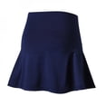 thumbnail image 2 of Sports Tennis Yoga Skorts Fitness Short Skirt Badminton Breathable Quick Drying Anti Exposure Black L, 2 of 5