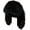 Black, variant on Fuzzy Bucket Hat Women Y2k Furry Hat Faux Fur Hat Cute Winter Beanie Hat Knitted Skull Cap Warm Russian Hats Beanies