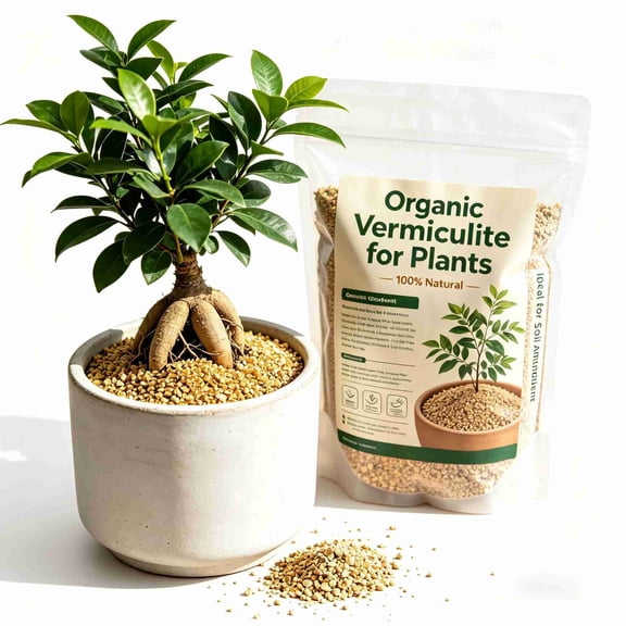 MODANU 0.66LBS Vermiculite Organic Vermiculite For Plants Fine Horticultural Vermiculite Soil Amendments Vermiculite Bulk Soil Additive Perfect for Potted Plants and Garden Professional Grade 1-3mm