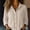 Beige, variant on Womens Button Down Shirts Long Sleeve Cotton Gauze Tops Casual Collared Blouses Loose Fit Casual Shirts for Women Long Sleeve Button Down Blouses Fall 2026 Solid Color Trendy Tops