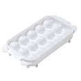 thumbnail image 3 of Injueey Bandeja para cubitos de hielo, molde de silicona para bolas de hielo, molde para hacer bricolaje antiadherente para el hogar para Cocina y Comedor, 3 of 6