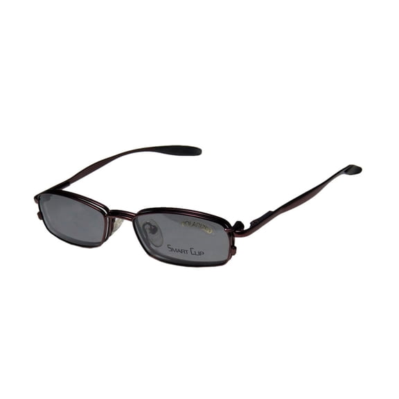 SMARTCLIP 611 FASHIONABLE EYEGLASS FRAME/GLASSES POLARIZED CLIP-ON LENSES