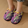 thumbnail image 7 of Teen Titans Go Slippers for Kids, Cute Soft Plush Anti-slip Fluffy Fuzzy House Slippers Warm Soft Plush Non-Slip Indoor Outdoor Slip-on Shoes for Boys Girls, 7 of 7