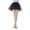 Z18-Black-11, variant on Women Fashion Solid Color Lace Up Bow Puffy White Skirt Handmade Performance Tutu Skirt with 30Cm Length for Women Z18-Orange-13,