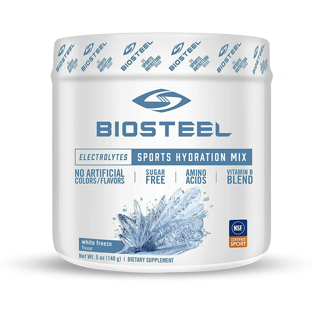 BioSteel Hydration Mix Sugar Free, Essential Electrolyte Sports Drink