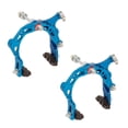 thumbnail image 2 of Juego de frenos caliper Gospel BMX Aluminio Azul anodizado con palancas de freno Azul, 2 of 6