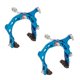 thumbnail image 2 of Juego de frenos caliper Gospel BMX Aluminio Azul anodizado con palancas de freno Azul, 2 of 6