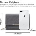thumbnail image 2 of Mobile phone case shoulder bag PU messenger bag mobile phone case with card slot, 2 of 5
