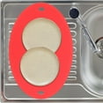 thumbnail image 5 of Milisten Silicone Trivet for Kitchen Red Heat Resistant Mat 1Pack, 5 of 8