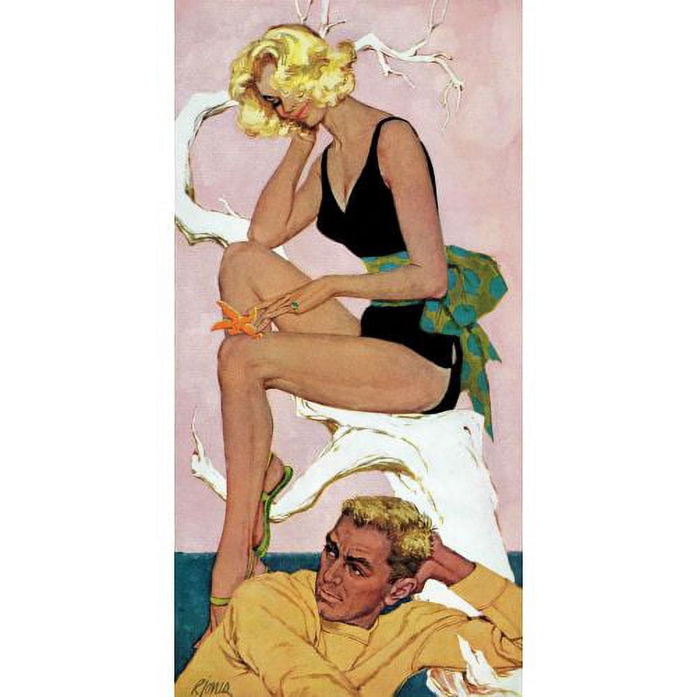 "Marry the Boss' Daughter" Painting Print on Canvas