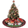 thumbnail image 4 of Falda de árbol de Navidad para decoración del hogar, adorno de Gnomo, Papá Noel, copo de nieve, regalo de Navidad Artificial, cuadros, vacaciones de Año Nuevo, Invierno, 4 of 4