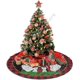 thumbnail image 4 of Falda de árbol de Navidad para decoración del hogar, adorno de Gnomo, Papá Noel, copo de nieve, regalo de Navidad Artificial, cuadros, vacaciones de Año Nuevo, Invierno, 4 of 4