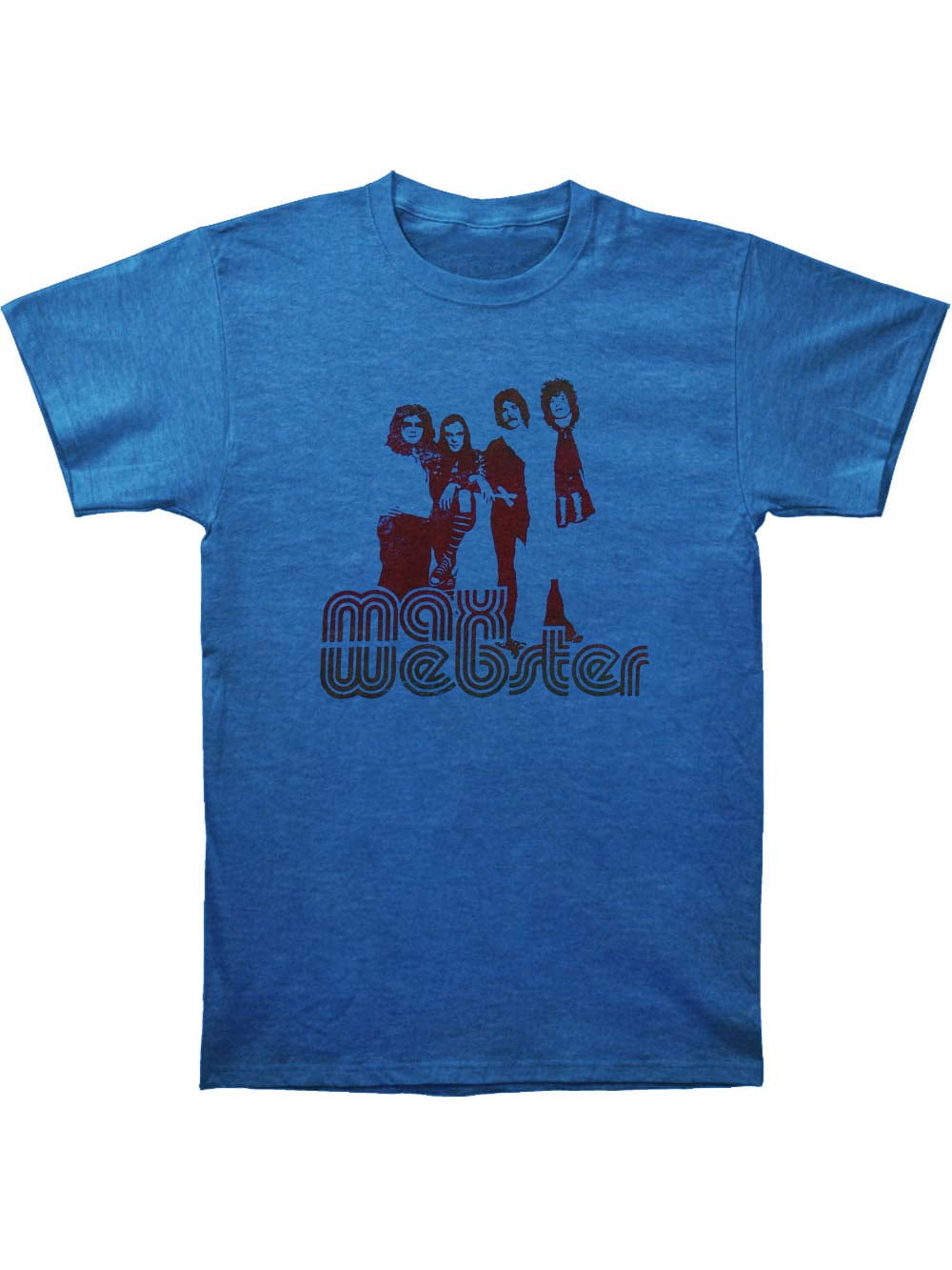 Retro Slim Fit T-shirt Heather Royal 