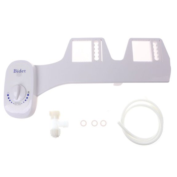 Tizuqe Water Non-Electric Mechanical Bidet Toilet for Seat Attachment with Independent Adjustable Water Pressure Easy