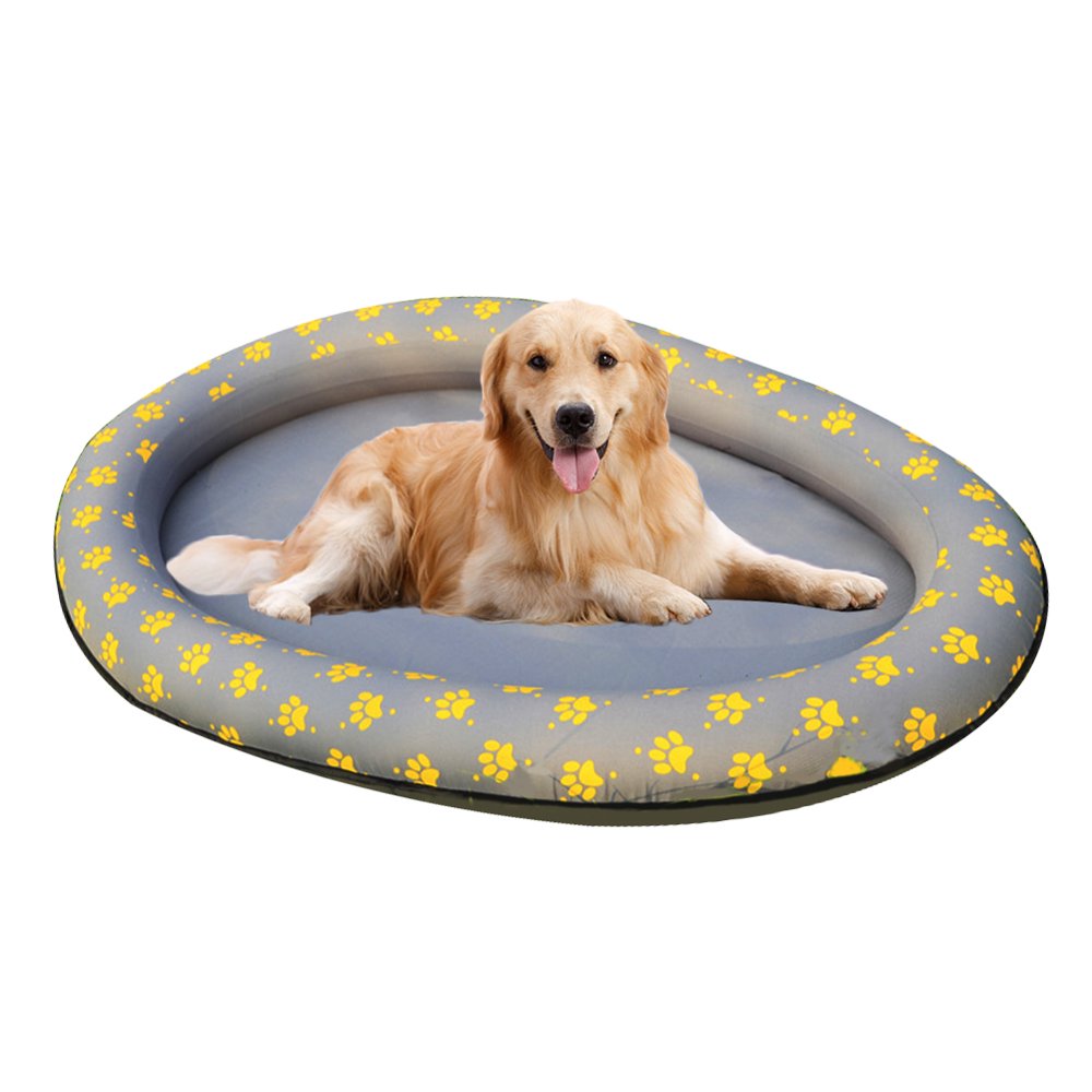 Dog Pool Float Pet Water Toy Swimming Floating Row Bed Inflatable Beach