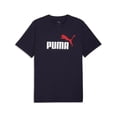 thumbnail image 1 of Playera Puma ESS 2 Color No.1 Logo para Hombre 684708-19 azul marino M, 1 of 2