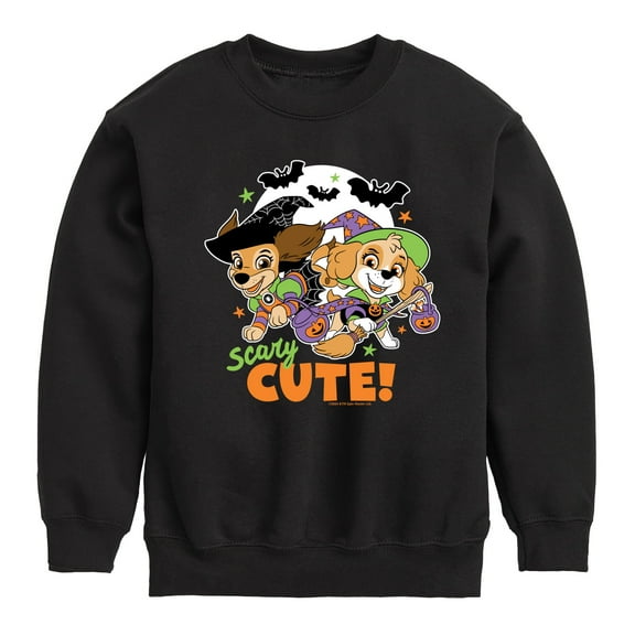 Paw Patrol - Scary Cute Skye Liberty - Toddler And Youth Crewneck Fleece Sweatshirt