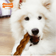 thumbnail image 5 of (4 pack) Nylabone Power Chew Braided Bully Stick Alternative Chew Toy Large - Up to 50 lbs. (1 Count), 5 of 5