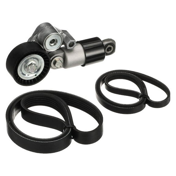 Serpentine Belt Drive Component Kit - Compatible with 2015 - 2024 Mazda CX-5 2016 2017 2018 2019 2020 2021 2022 2023