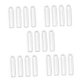 thumbnail image 6 of OUNONA Clear Hanger Tip Protectors, PVC Material, Slip-Prevention, Clothes Protection, 20Pcs, 6 of 8