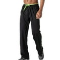 thumbnail image 3 of Men‘s Zipper Pockets Jogger Sweatpants Breathable Running Mesh Pants, 3 of 5