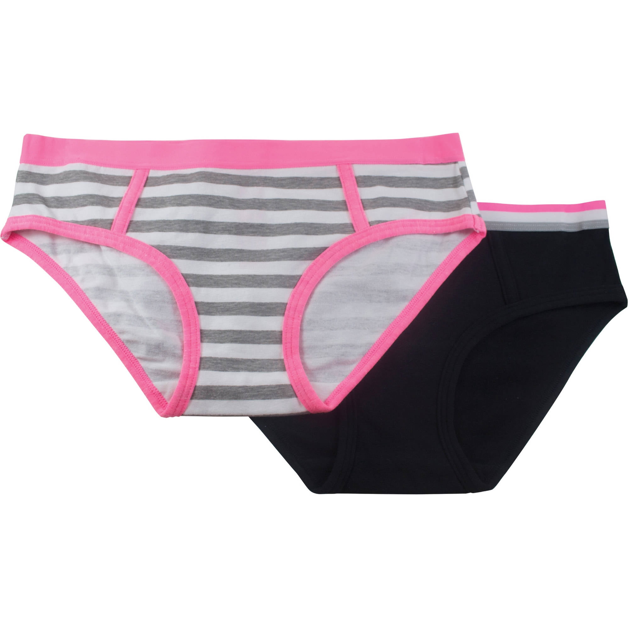 Fruit of the Loom - Girls Cotton Sassy Hipster Panties, FT545, 2 Pack - Walmart.com