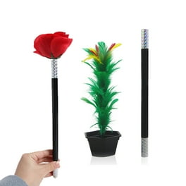 Magical Flower Flash Wand Magician Tool Gag Trick Novelty Gift Stage Comedy Prop Magical Flower Flash Wand Magician Tool Gag Trick Novelty Gift Stage Comedy Prop