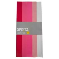 20ct Striped Banded Tissue Paper Pink