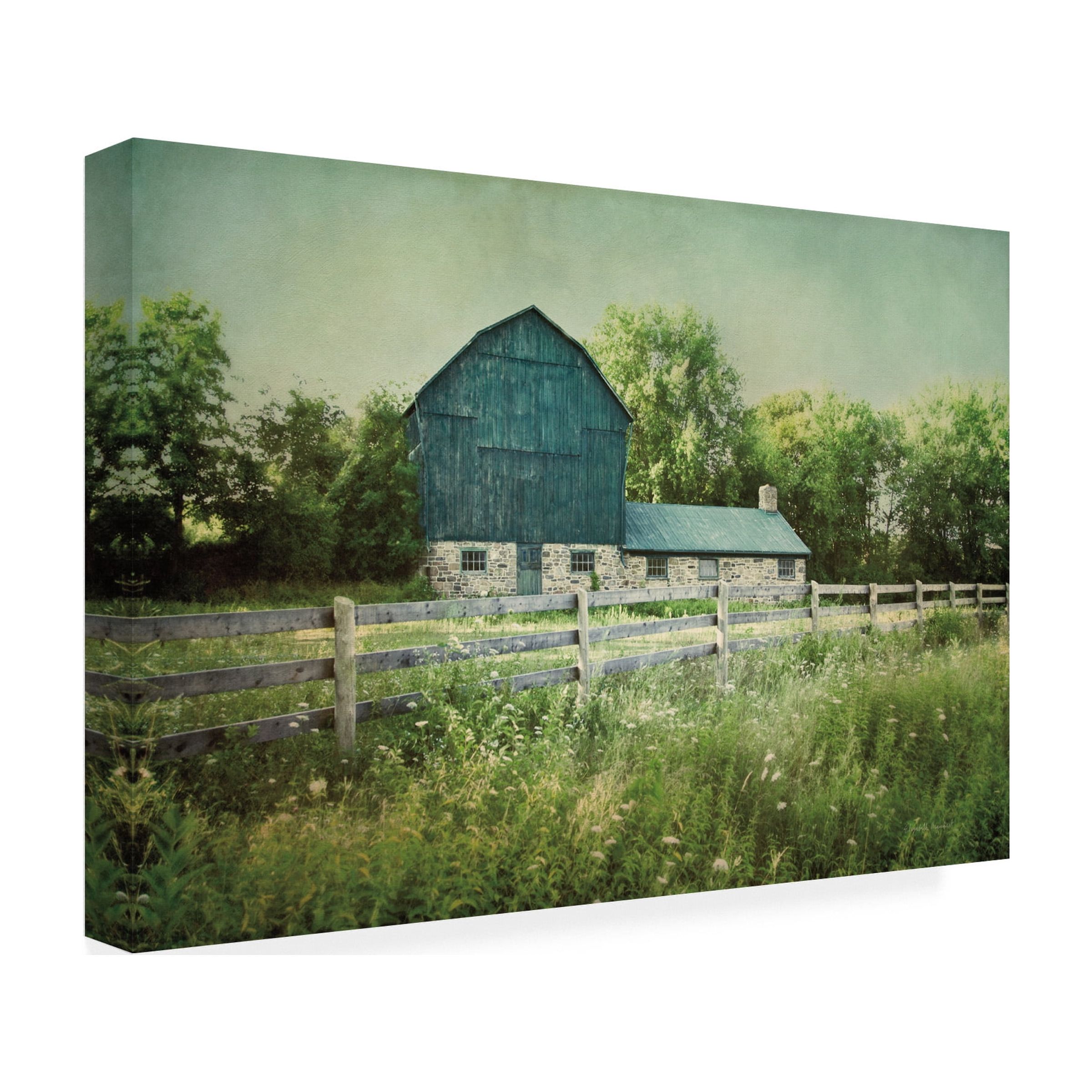 Elizabeth Urquhart 'Blissful Country III' Canvas Art