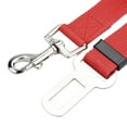 thumbnail image 4 of Kiplyki Vehicle Car Seat Belt Seatbelt Lead Clip Pet Cat Dog Safety Red, 4 of 4