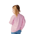 thumbnail image 2 of Rabbit Skins Toddler Fleece Crewneck Sweatshirt, Soft & Durable Kids Sweatshirt, Pink,5/6, 2 of 5