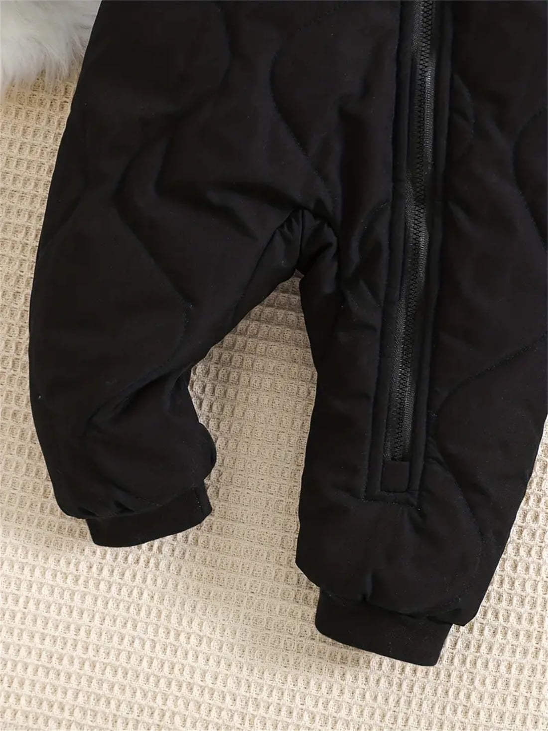 WIBACKER 3-24M Infant Hooded Thick Romper Long Sleeve Zipper Fleece Warm Winter Coat for Baby Toddler Boys Girls