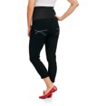 thumbnail image 2 of Oh! Mamma Maternity Full Panel Stretch Twill 5 Pocket Skinny Capri, 2 of 2