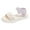 Purple, variant on REDARER Kids Shoes Casual Flat Fish Mouth Sandals Comfortable Soft Sole Kids Beach Sandals,11.5-12 Years