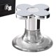 thumbnail image 4 of Botón pulsador para inodoro, con forma de flor lisa, botón de descarga de repuesto, manija para cajón, adhesivo, impermeable, botón para tanque de agua, 4 of 6