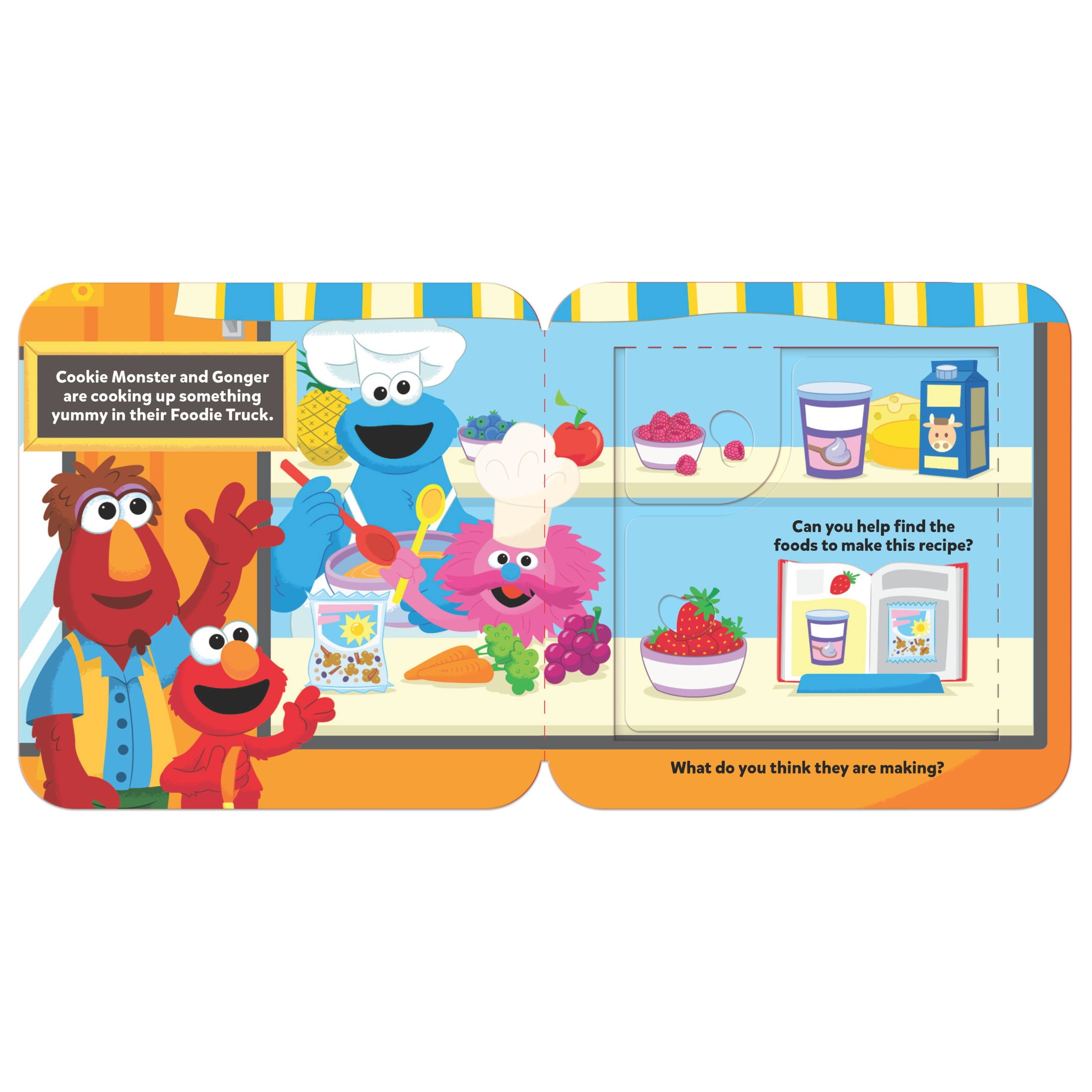 New and Trending: Peek-A-Flap: Sesame Street Elmo by Barry Goldberg (Board book)