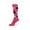 MA155-Black and Light Grey on Bright Pink, variant on Spotlight Hosieryshades of PINK Men Groomsmen dress Socks (Hot Pink, Light Pink, Bright Pink, Regular Pink)