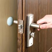 - Jeobest Wall Door Stopper - 5PCS Door Handle Crash Pads - Mute Wall Pad Anti-collision Crash Pad Doorknob Lock Protective Pad Crash Pads for bedroom or living room , Door Handle MZ (White)