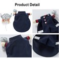 thumbnail image 4 of Small Dog Christmas Costume, Christmas Halloween Pet Clothes, Pet Cosplay Costumes Party Dressing up, Dogs Cats Outfit for Small Medium Dogs Hammer XL, 4 of 7