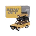 thumbnail image 4 of Range Rover with Roofrack Tan "Camel Trophy" (1982) Limited Ed to 2400 pieces 1/64 Diecast Model Car by Mini GT, 4 of 4