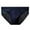 Blue, variant on Mens Briefs Underwear Mesh Breathable Sexy Underwear Plus Size Low Rise Bikini Underwear