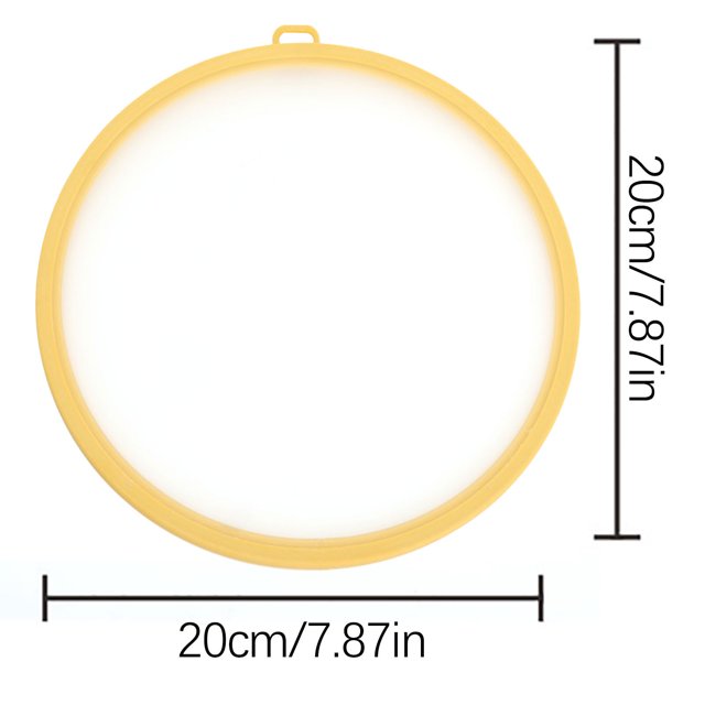 Pompotops Silicone Fresh-Keeping Lid Sealing Lid Microwave Heating Splash-Proof Sealing Lid Clearance