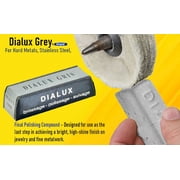 Dialux Grey Polishing Compound Rouge Gris Dialux Gray Stainless Polish 2 Bars