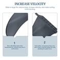 thumbnail image 2 of Shisuyan Paddle Board Paddle Rubber 1Set 12.6x6.3In, 2 of 8