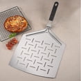 thumbnail image 5 of Pala para Pizza ZHCH Pala Rectangular de Acero Inoxidable Mango Largo Plegable, 5 of 5