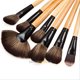 thumbnail image 3 of Juego De Brochas aquillaje De De Cejas Cosméticas Suaves Profesionales De 32 Piezas + Bolsa De Bolsa Zulema Brocha, 3 of 8