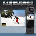 thumbnail image 2 of ARCADORA 1080P Mini Camera 180° Rotating Lens IR Night Vision Loop Record 128GB Dash Cam Law Enforcement Outdoor Use Black, 2 of 2