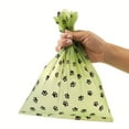 SHENZHYUSONGKJ Thick and LeakProof Dog Poop Bags Extra Thick Polyethylene Material Lavender