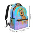 thumbnail image 2 of Scooby-Doo Backpack Lightweight Bookbag Casual Daypack For Women Men Travel Laptop Bag Multifunctional Bag, 2 of 6