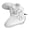 White, variant on Game Controller With Responsive Button Ergonomic ABS Gamepad